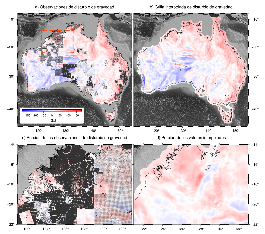 Australia-gridding